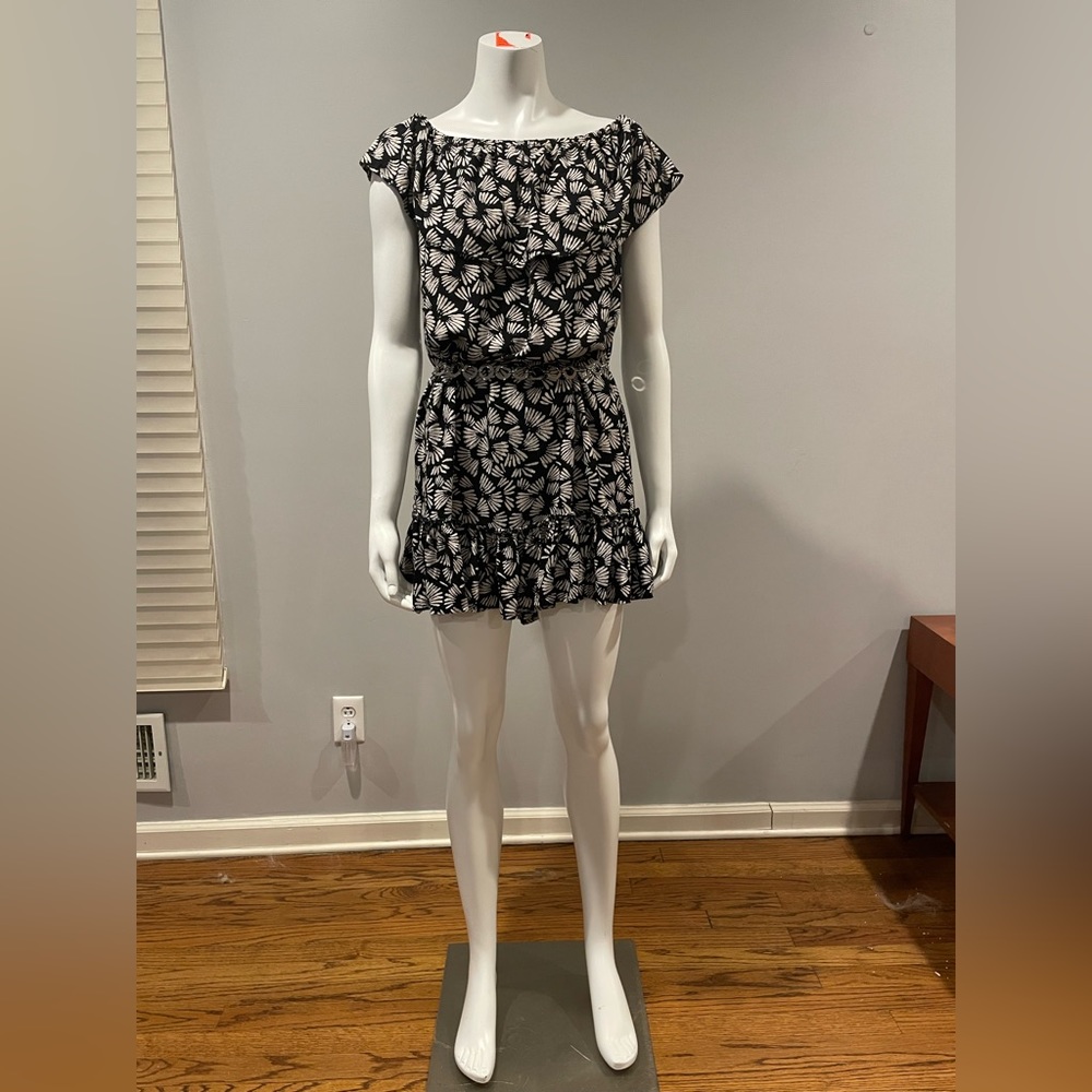Blue Island off shoulder dress Size Large